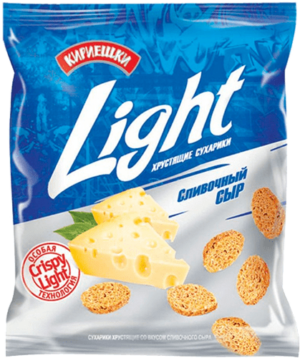 Сух.Кириешки Light пшен. 80г Сливочный сыр