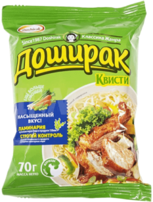 Лапша б/п Доширак Квисти Курица 70гр