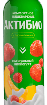 АктиБио Биойогурт обогащенный Дыня клубн землян 1,5% 260г Бут.